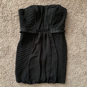 BCBGeneration Black Strapless Dress